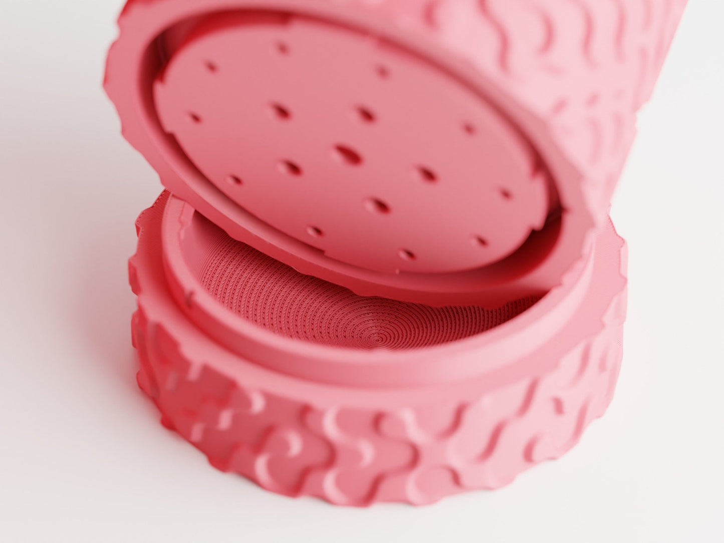 Geo - Wall Mounted Plant Pot With Drip Tray - BLB3D Printing