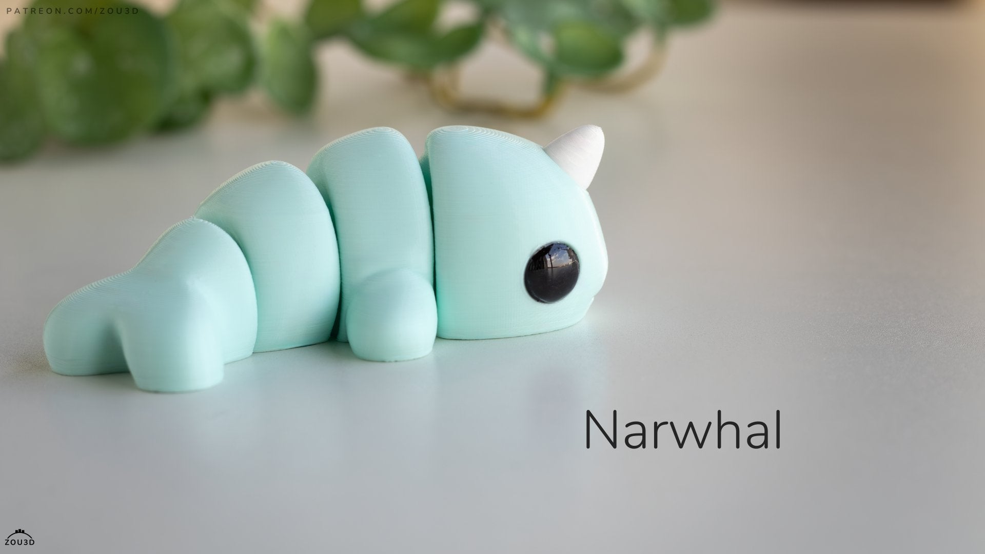 Miniature Articulating Baby Animal Figures by Zou3D - BLB3D Printing